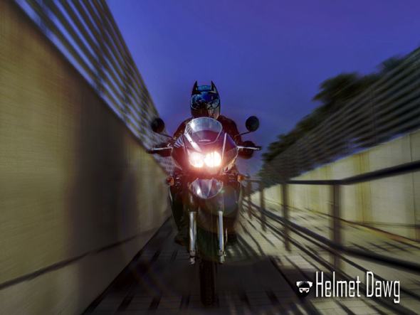The Dark Knight Motorcycle Helmet