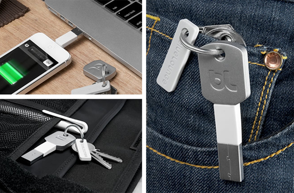 Bluelounge Kii Portable 30-Pin Or Lightning Connector Key