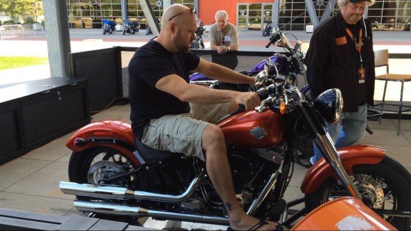 Harley Davidson Museum Test Drive