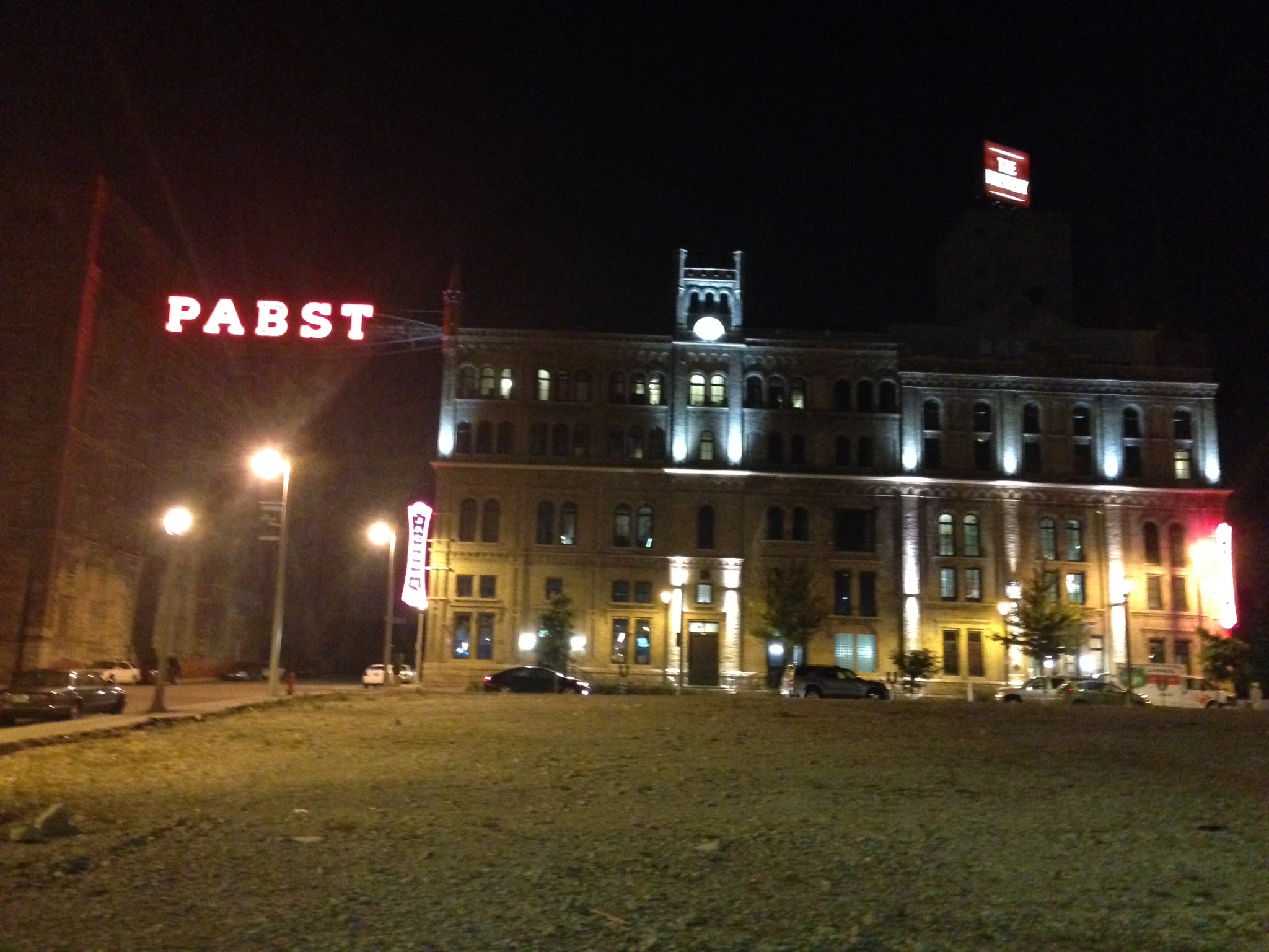 Milwaukee And The Old Pabst Blue Ribbon Brewery