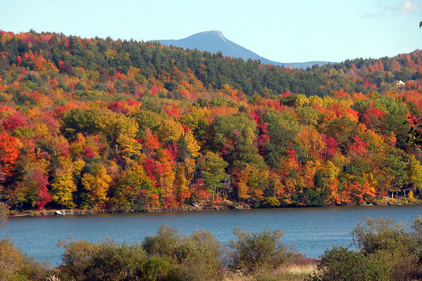 New Hampshire And The Cog Railway At Mt. Washington