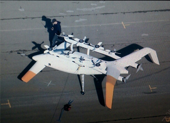 Zee Aero Flying Car Spied In Mountain View, CA