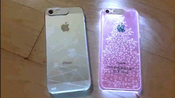 VanD Flashing iPhone Case
