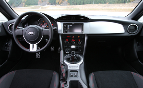 Subaru BRZ dash