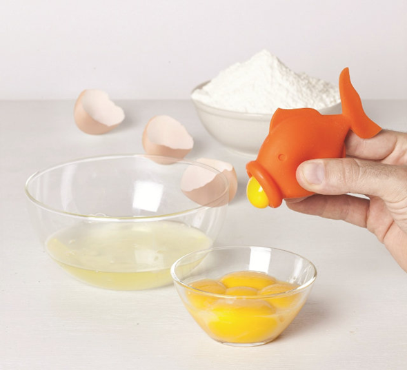 YolkFish Sucks Up Egg Yolks