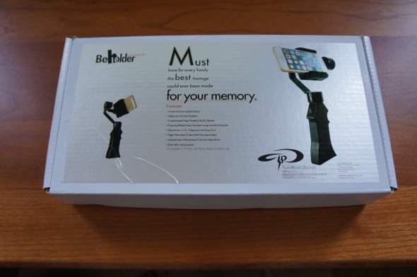 Behloder Handheld SP Gimbal Review Box