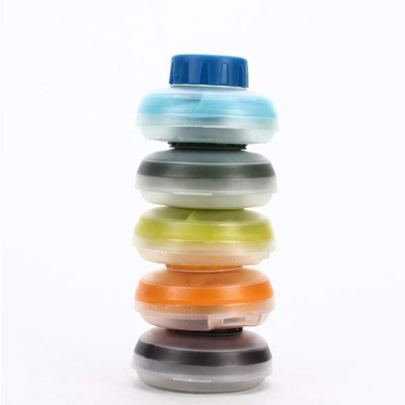 Hydrapak Stash Collapsible Water Bottle Stacked
