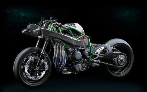 2015 Kawasaki Ninja H2R Cutaway