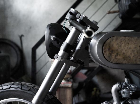 Bandit9 Bishop Motorcycle Build Update 2 forks