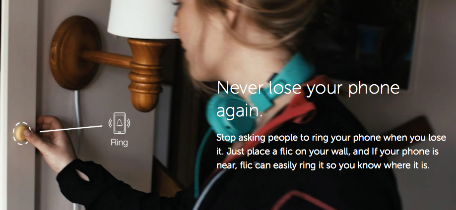 Flic Phone Finder Button
