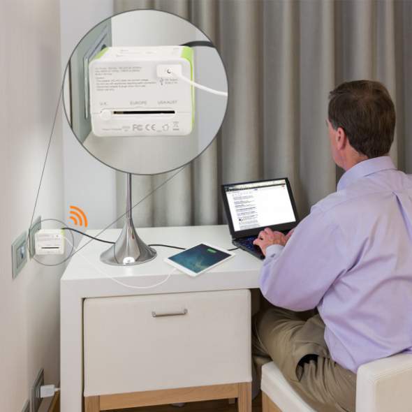 Travel Friendly Router And charger