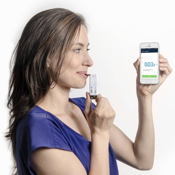 BACtrack Vio Smartphone Breathalyzer