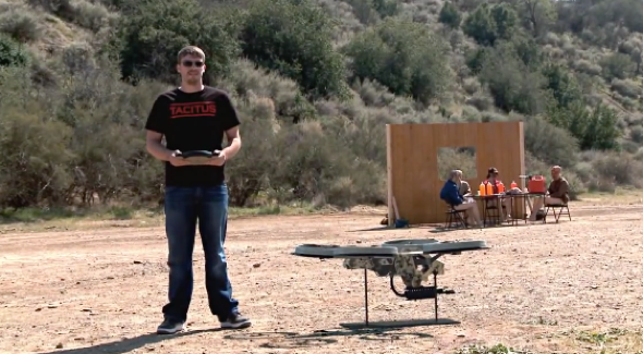 Quadcopter Machine Gun