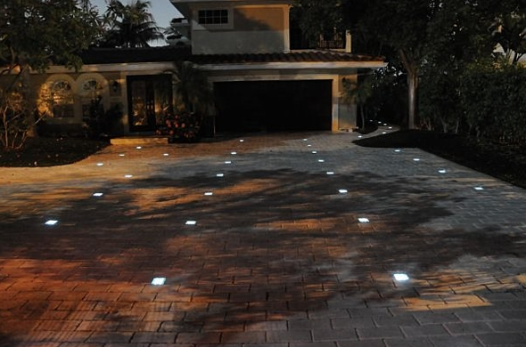 Solar Brick Pavers