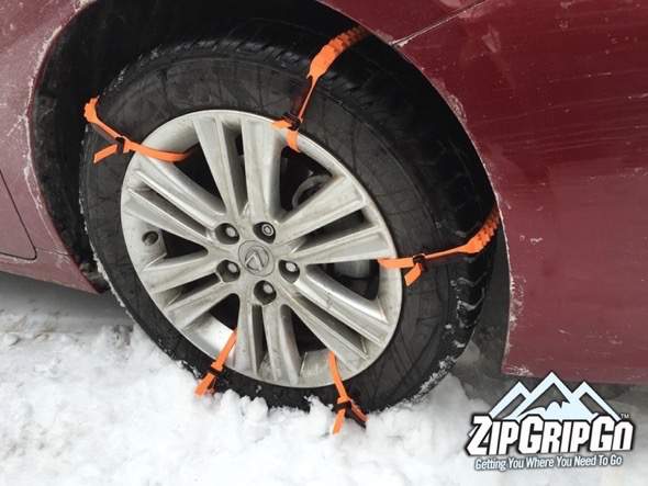 ZipGripGo Zip-Tie Tire Chains