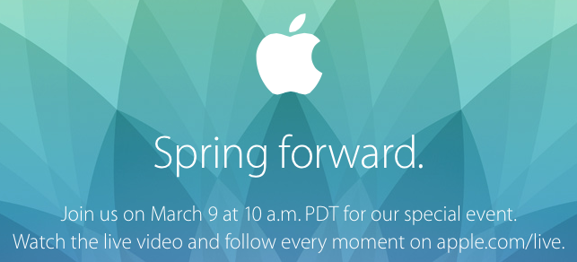 Apple Spring Forward Event
