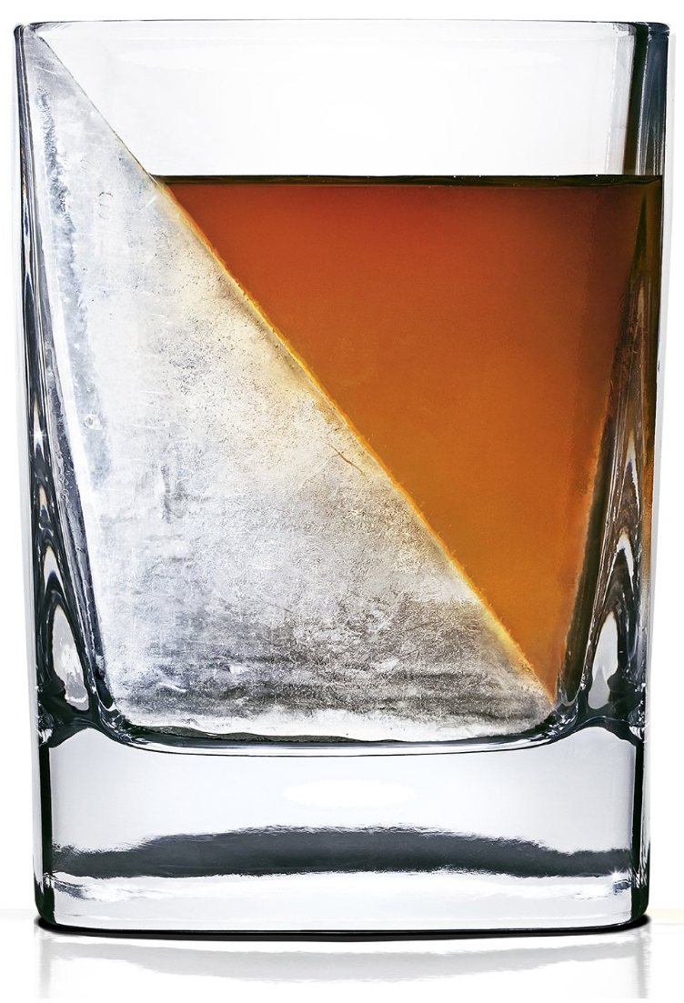 Corkcicle Whiskey Wedge Glass
