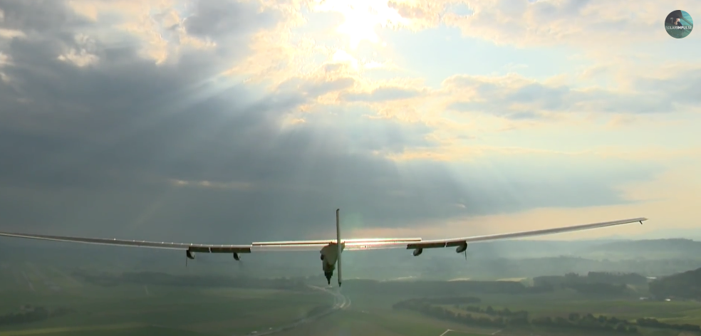 Solar Impulse 2 Airplane Powered Entirely By The Sun Makes Trip Around World