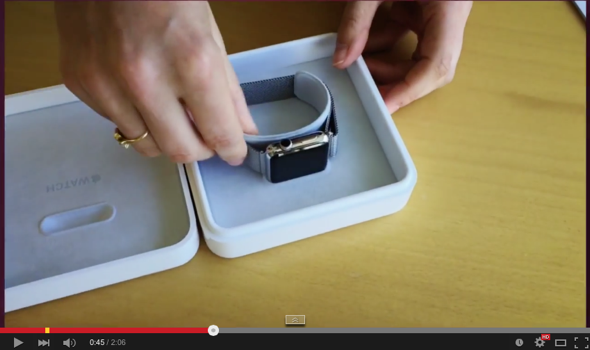 Apple Watch Unboxing Video
