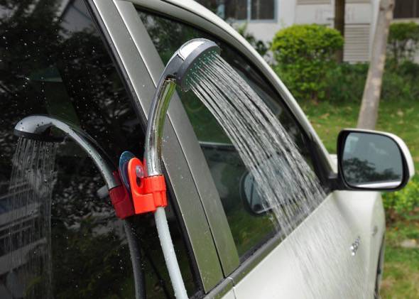 Ivation Battery Powered Shower System