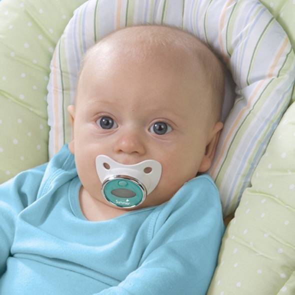 Pacifier Thermometer