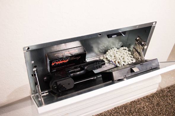 Fake Air Vent Safe Opens Via RFID
