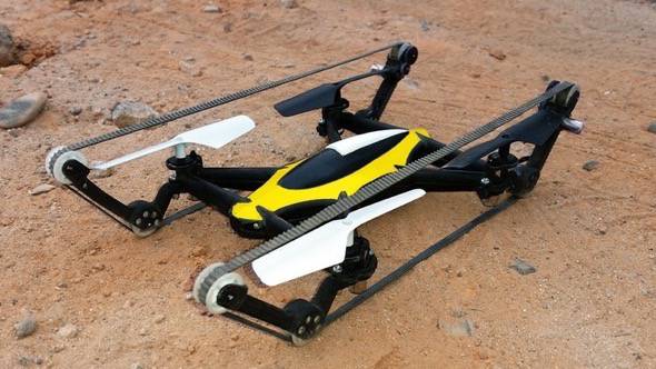 B-Unstoppable Quadcopter Tank Hybrid