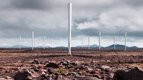 A Wind Turbine With No Blades