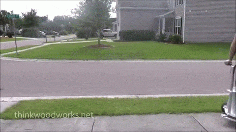 Izzy Swan Drill Powered Walking Machine