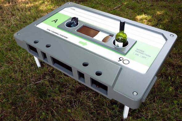 Cassette Tape Coffee Table
