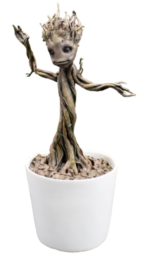 Life Size Dancing Groot Motion Statue