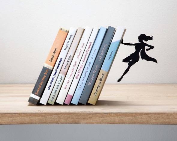 SuperGal Bookend