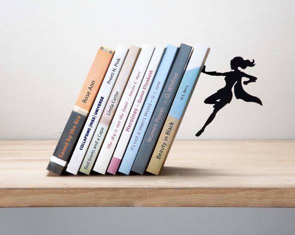 SuperGal Bookend