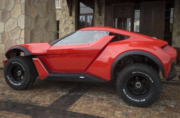 Zarooq Sandracer Red Sideview