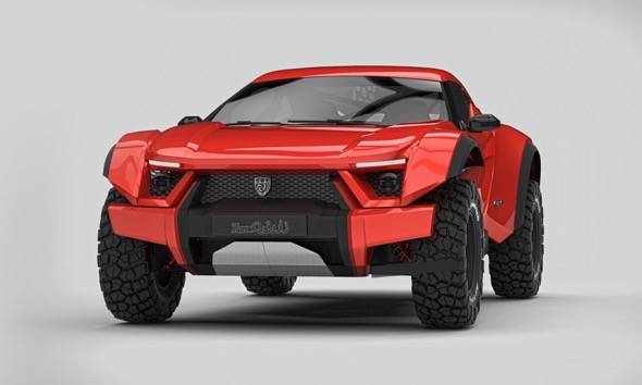 zarook sandracer front view