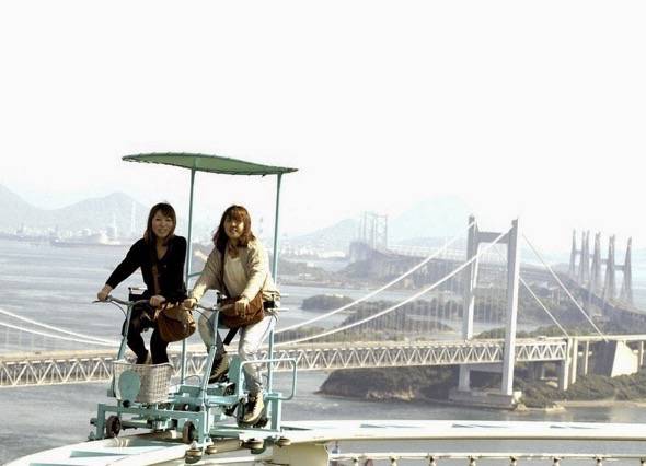 SkyCycle Pedal Powered Japanese Roller Coaster 4