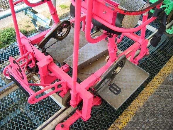 SkyCycle Pedal Powered Japanese Roller Coaster 5