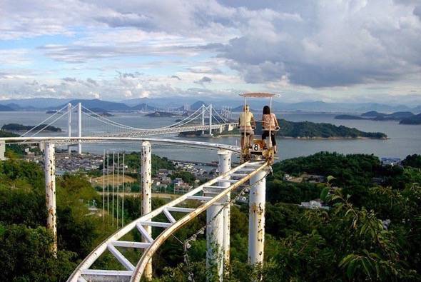 SkyCycle Pedal Powered Japanese Roller Coaster