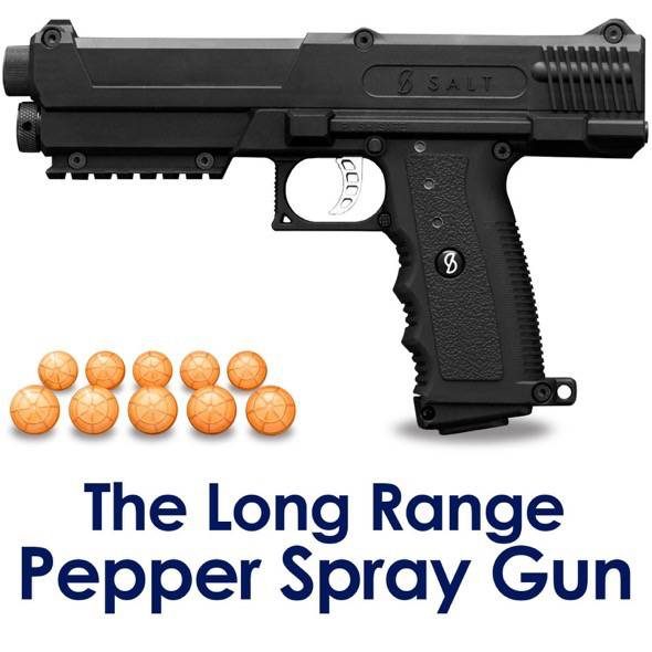 Salt Long Range Pepper Spray Gun
