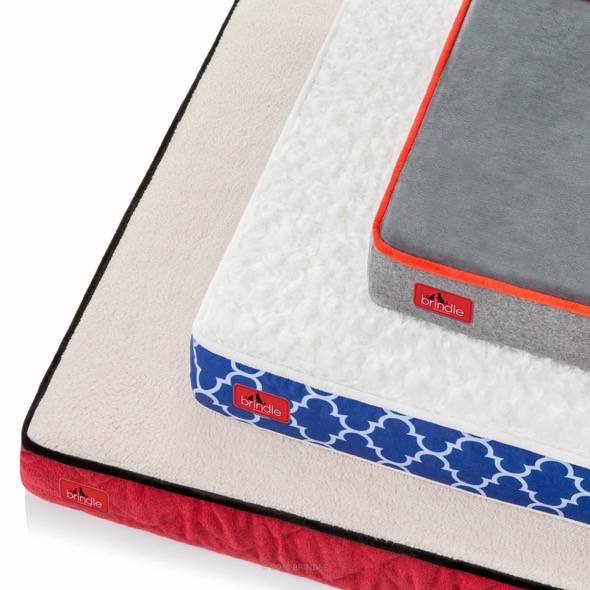 Brindle Waterproof Designer Memory Foam Pet Bed 2