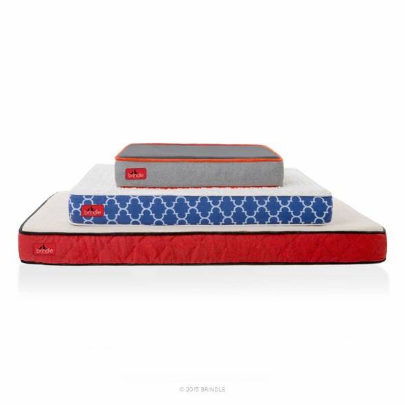 Brindle Waterproof Designer Memory Foam Pet Bed 3