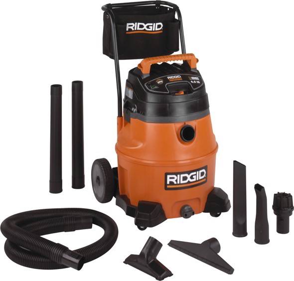 Ridgid 31693 WD1851 16 Gallon 6.5 HP Wet/Dry Vacuum With Cart Review