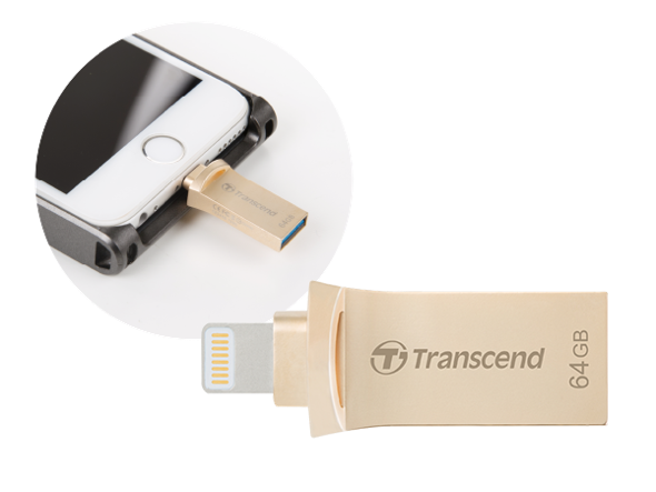 Transcend JetDrive Go 500 iPhone