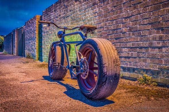 Car Wheel Bicycle How To Build