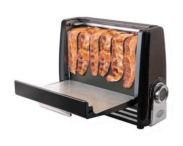 Nostalgia BCN6BK Bacon Express Crispy Bacon Grill