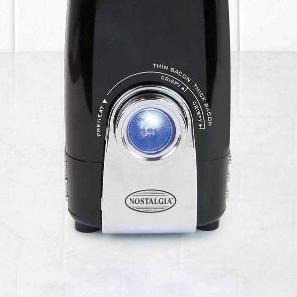 Nostalgia BCN6BK Bacon Express Crispy Bacon Grill Timer