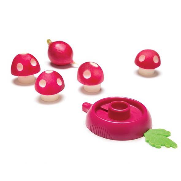Ravanello Turns Radishes Into Super Mario Mushrooms