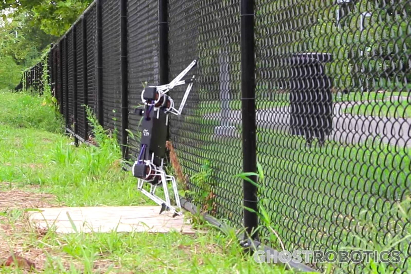 Ghost Robotics Minitaur Can Climb Fences, Stairs, & Open Doors