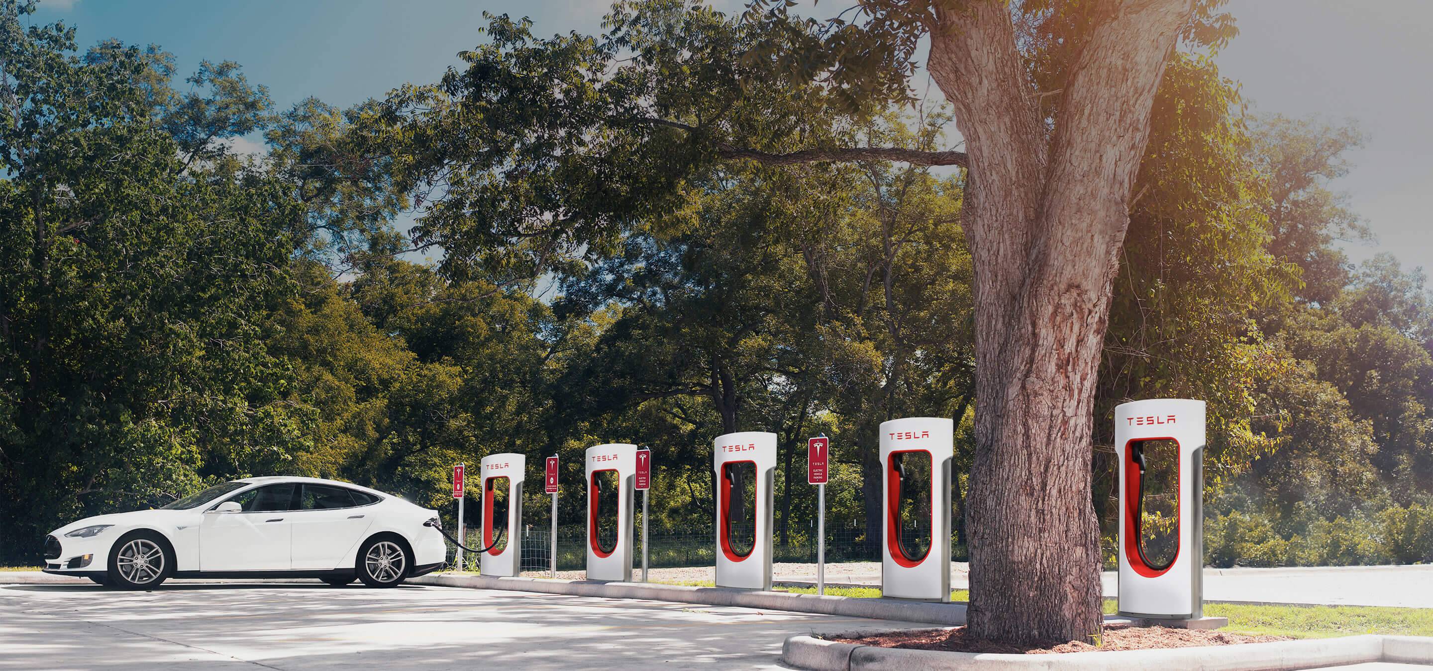 Tesla Supercharger Stations To Double This Year