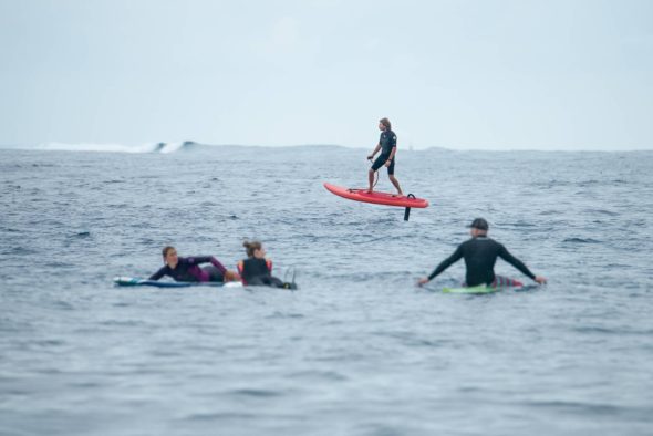 Kai Concepts Jetfoiler Surfing
